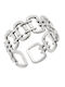 Senza Damen Ring aus Stahl