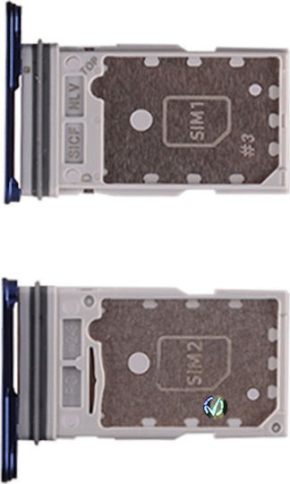 Samsung S25 5g S931/s25 Plus 5g S936 Двоен държач за SIM карта Тъмносин Оригинален сервизен пакет Gh98-49874d
