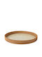 Kaemingk Διακοσμητικός Δίσκος Rattan Στρογγυλός 38x38x4cm