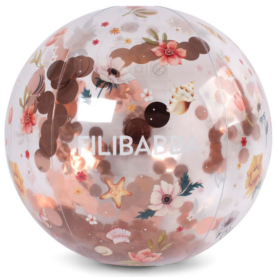 Φουσκωτή Μπάλα Θαλάσσης Ocean Blossom 40cm Filibabba