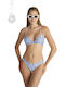 Bikini Slip Blau