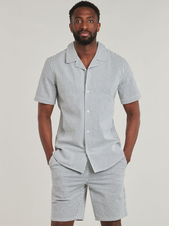 Only & Sons Къс ръкав Риза Син
