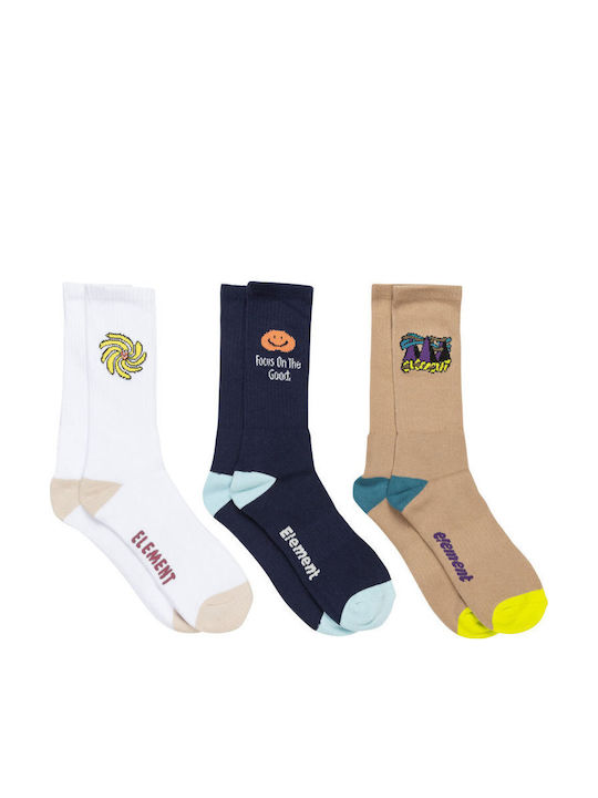 Element Ανδρικές Κάλτσες Multicolor 3Pack Element Ανδρικές Κάλτσες Multicolor 3Pack
