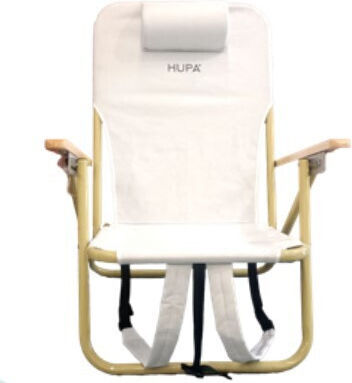 Hupa Small Chair Beach with High Back Beige 79cm