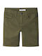 Kids' Shorts/Bermudas Fabric Deep Lichen Green