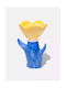 DOIY Decorative Vase Blue