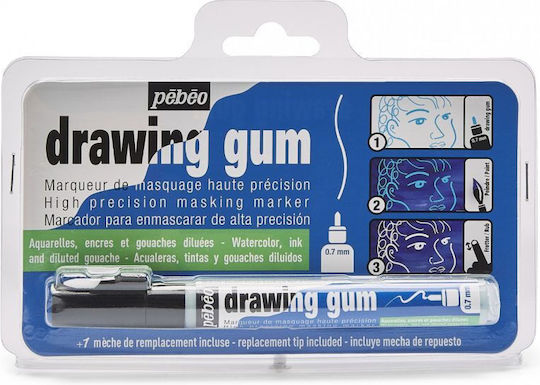 Pebeo Schwarz Zeichenmarker Dünn