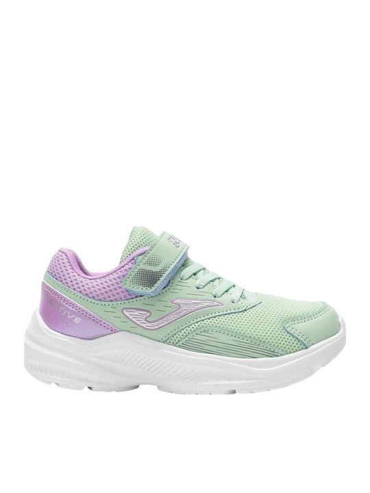 Active Jr Αθλητικά Παιδικά Παπούτσια Running με Σκρατς Πράσινα