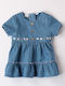 Children's Dress Denim Clear Washed