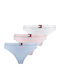 Γυναικεία Slip 3Pack White, Light Pink