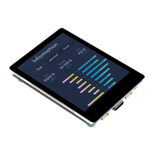 ESP32-S3 Тъчскрийн LCD 2.8" 240×320 (с предварително запоени пинове)