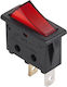 On-Off switch Red 1pcs