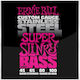 Ernie Ball Σετ Stainless Steel Χορδών 45 - 100" για Μπάσο