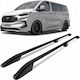 Omtec Parallel Aluminum Roof Bars Black Color Elegance L1 Ford Tourneo Custom 2023+ Maximum Load Weight 75kg Omtec 2 Pcs 2659930b/om