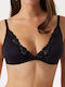 Guess Eveline Negru Bralette pentru femei