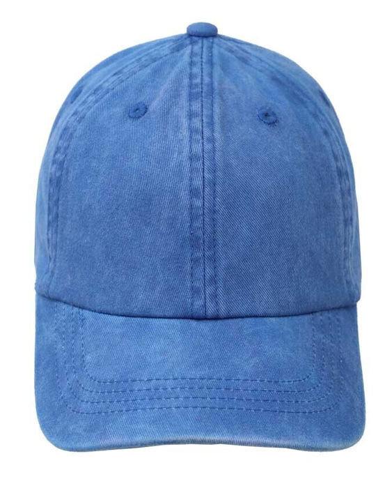 Aquablue Παιδικό Καπέλο Jockey Υφασμάτινο Μπλε