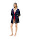Tommy Hilfiger Γυναικείο Καφτάνι Global Stripe Mini Dark Night Navy