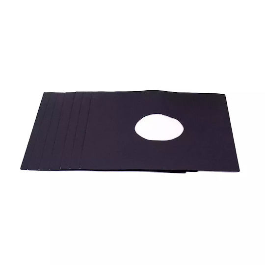 Simply Analog Χάρτινες Αντιστατικές Εσωτερικές Θήκες Προστασίας Δίσκων 12" Μαύρο