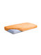 Matex Σεντόνι Μονό με Λάστιχο 90x200+20εκ. Orange_08