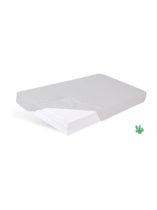 Matex Sheet for Single Bed with Elastic 90x200+20cm. Gray