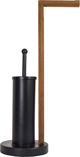 Sepio Sepio Wooden Black Bathroom Accessory Set