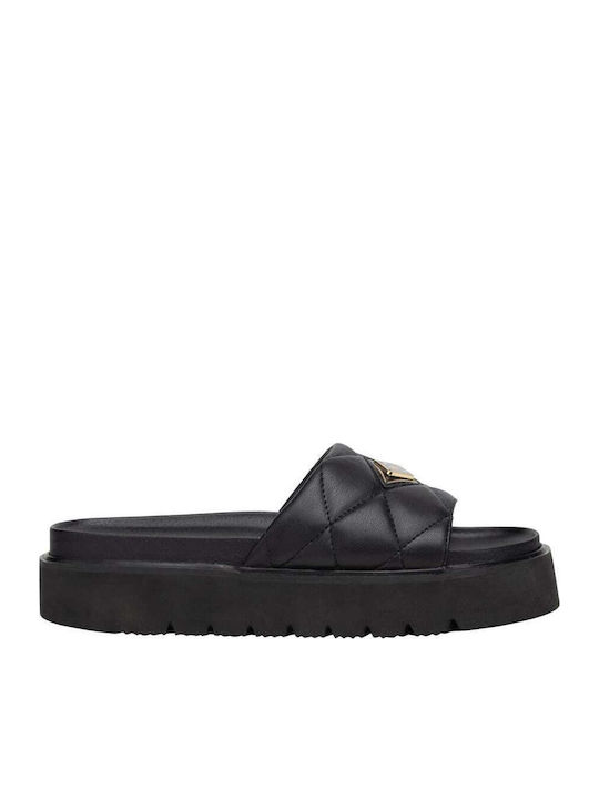 Muddy Women's Flat Sandals in Black Color