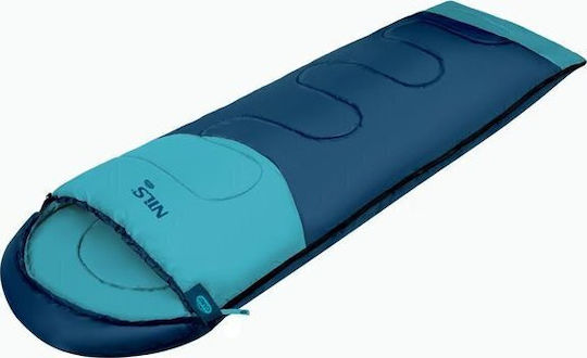 Nils Sleeping Bag Single Summer Blue-teal