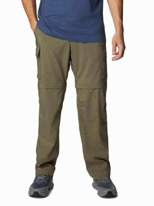 Columbia Ridge Utility Convertible Pant Lang Hose Wandern Khaki