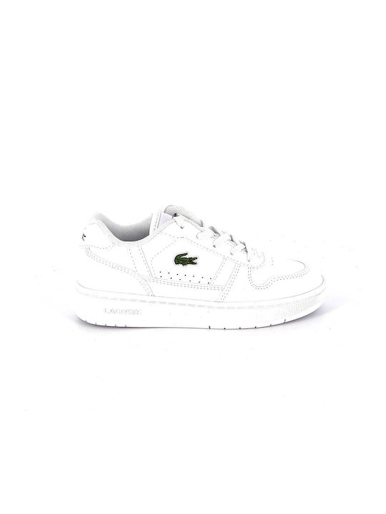 Lacoste T-Clip Παιδικά Sneakers Λευκά