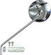 Καθρέφτης Piaggio Vespa Px 125 150 200 98-01 Lml Star 125 150 200 2t 11-15 680-07-msp0028l