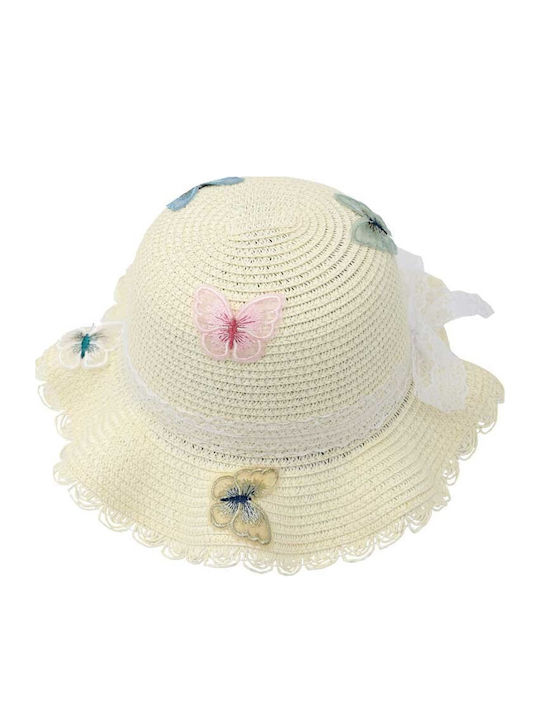 Aquablue Kinderhut Stroh Beige