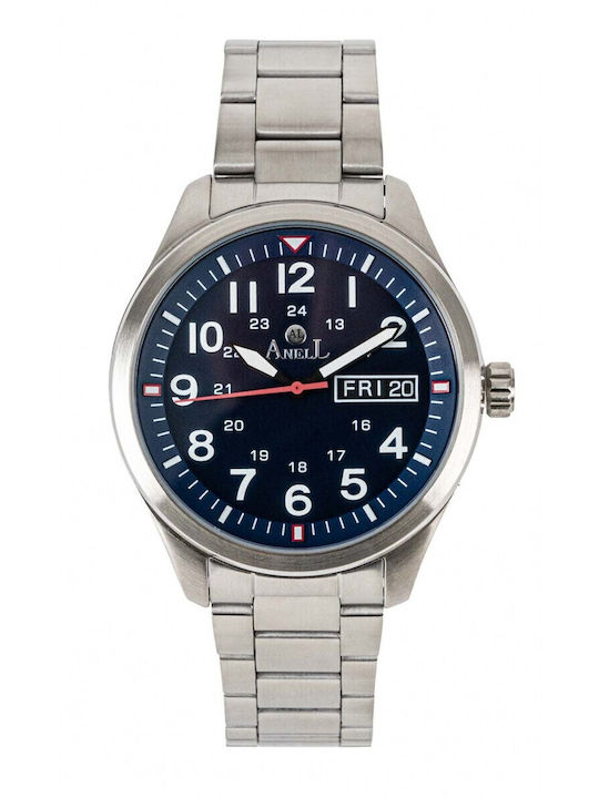 Anell Women's Watch with Silver Metal Bracelet