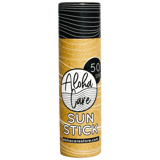 Aloha Care Sun Stick Mineral Αδιάβροχο Αντηλιακό Χειλιών SPF50 20gr