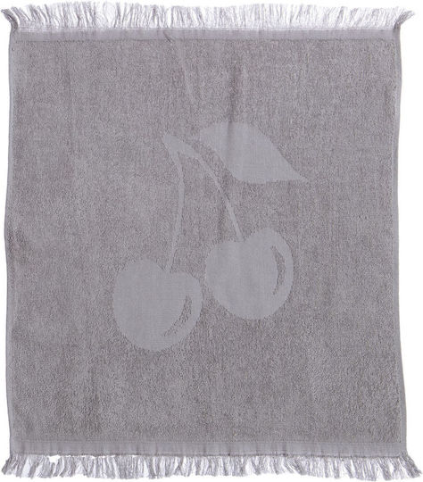 Nef-Nef Homeware Tea Towel from 100% Cotton in Gray Color 50x50cm Nef-Nef Homeware Tea Towel from 100% Cotton in Gray Color 50x50cm