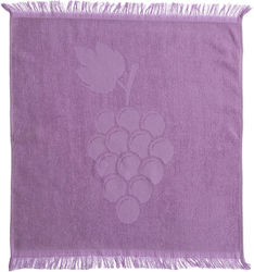 Nef-Nef Homeware Чаена кърпа от 100% Памук в Лилав Цвят 50x50см Nef-Nef Homeware Чаена кърпа от 100% Памук в Лилав Цвят 50x50см