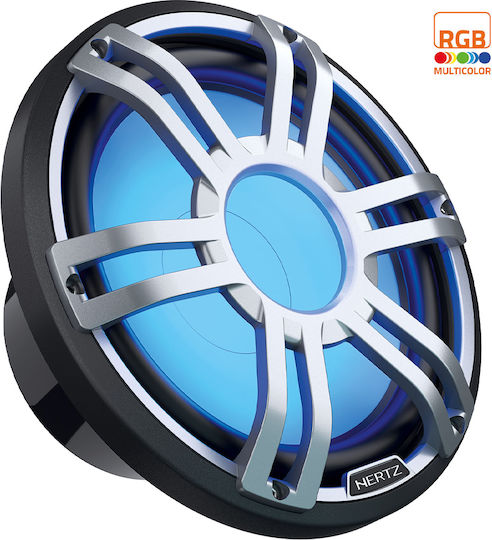 Hertz Set Marine-Lautsprecher Hms 10 S4-ld-g mit 300W RMS Schwarz