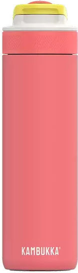 Kambukka Μπουκάλι Θερμός Ανοξείδωτο 500ml that you can take anywhere without worrying about it leaking The bottle keeps hot drinks warm for