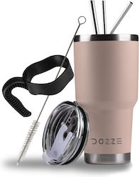 Dozze Stainless Steel Plastic Thermos Bottle BP...