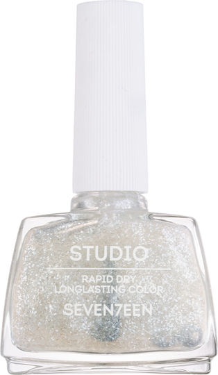 Seventeen Studio Sclipire Oja Lustruirea De Lungă Durată Uscare Rapidă Transparent 272 12ml