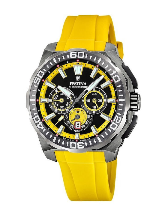 Festina Bike Diver Men's Watch Chronograph Batt...
