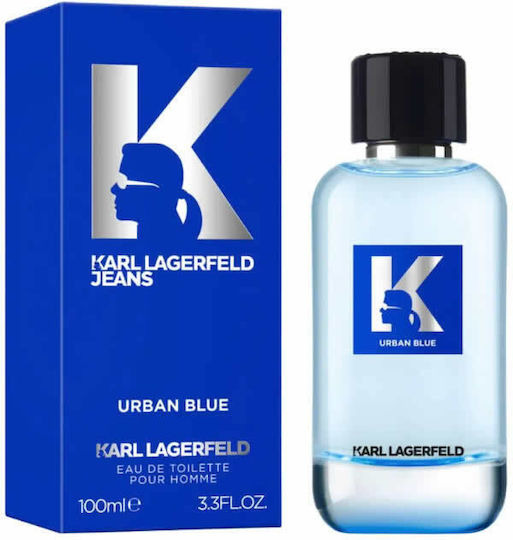 Karl Lagerfeld Jeans Urban Blue Eau de Toilette 100ml