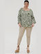 Women's Fabric Trousers Beige