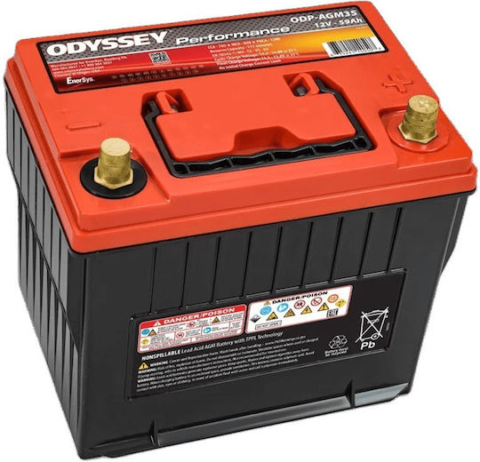 Odyssey Battery Μπαταρία Αυτοκινήτου / Σκάφους με Χωρητικότητα 59Ah και CCA 2300A