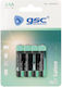 GSC Game World Цинкови батерии Цинк AAA 1.5V 4бр