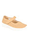 Damen Ballerinas in Beige Farbe