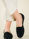 Damen Slip-Ons Schwarze