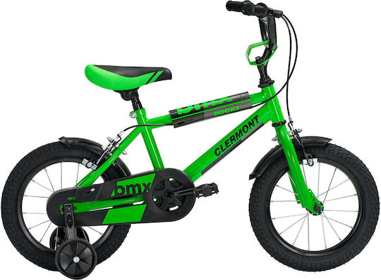 Clermont Rocky 14" Παιδικό Ποδήλατo BMX (2025) Πράσινο