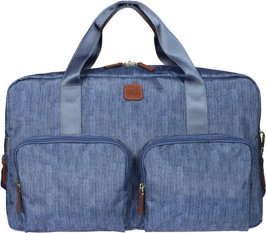 Bric's Milano Sack Voyage Blue Fabric L46xW22xH24cm