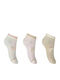 FILA Kids' Socks Invisible Multicolored 3 Pairs