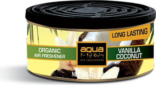 ORGANIC Lufterfrischer-Dose Konsole/Anzeigetafel Auto Kokosnuss / Vanille / Aqua 1Stück